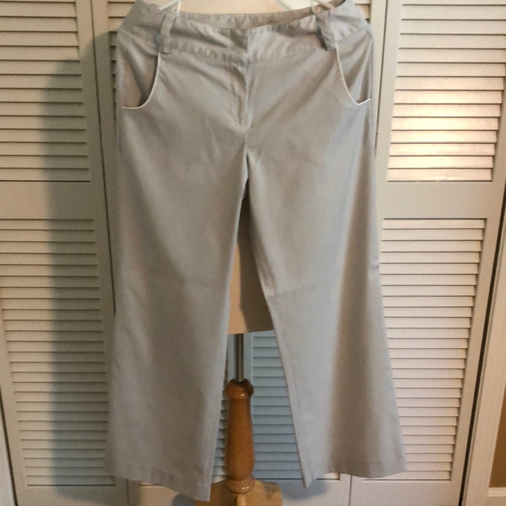 Sharagano stripe pants size 6